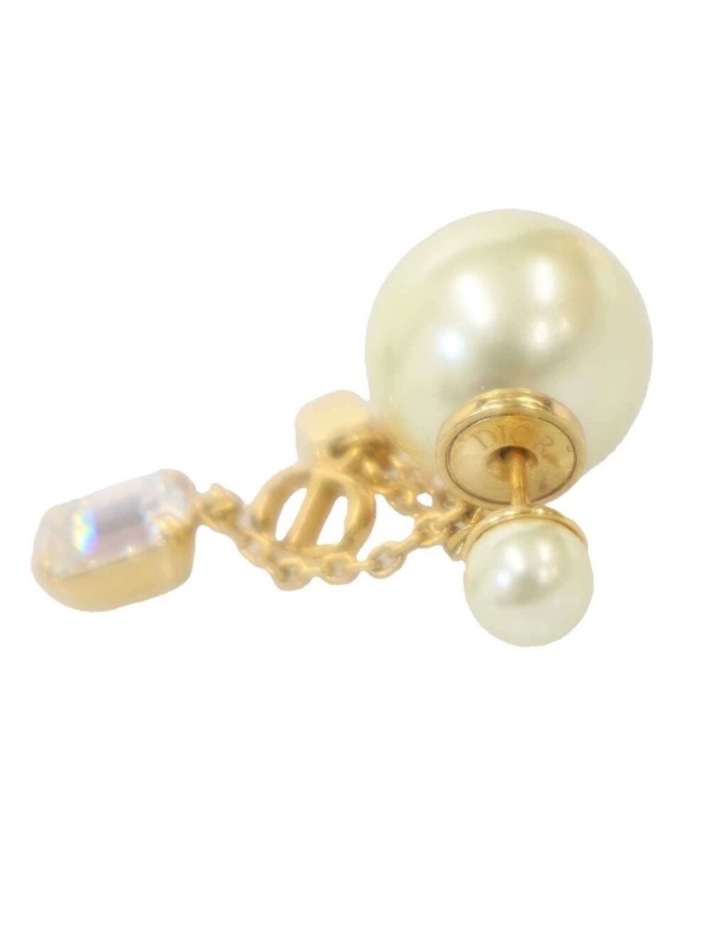 Dior Stone Pearl Earring - Picture 3 of 4